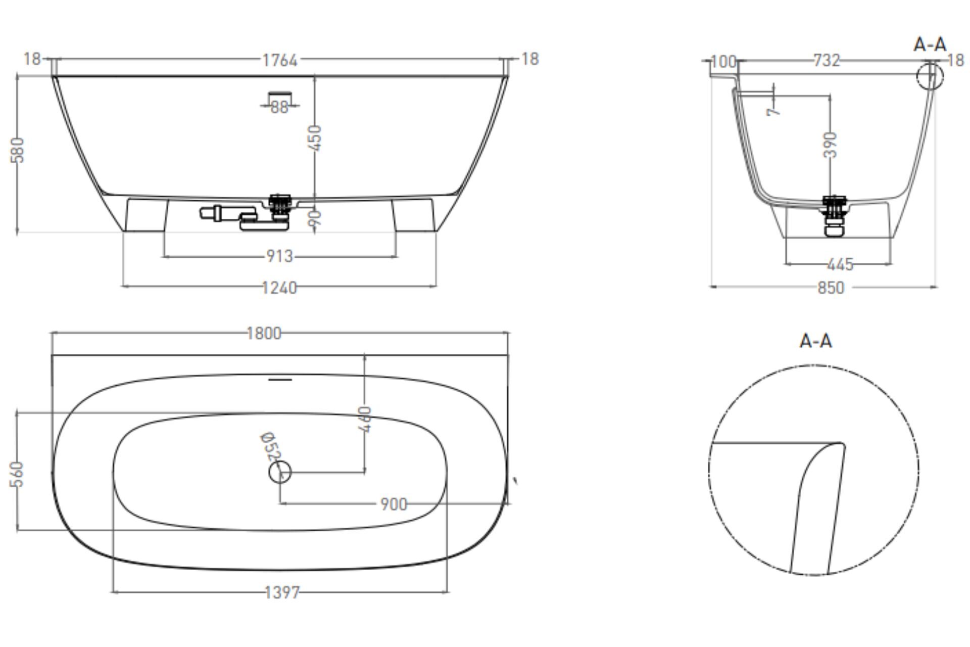SOFIA WALL 180x85 RAL Глянец