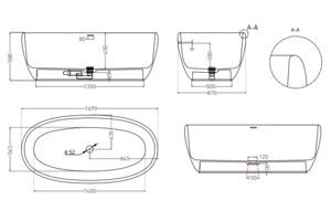 LUCE 170x85 RAL