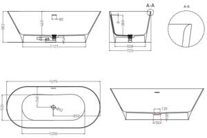 MONA 170х72 RAL